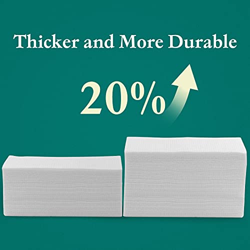 Optxpnd Disposable Face Cloths 2 Pack Thicker & Larger Facial Towelettes for Cleansing