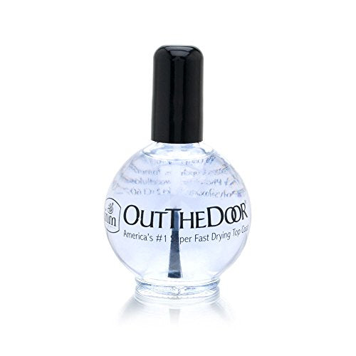 INM Out The Door Super Fast Drying Top Coat Nail Polish, 3.6 Ounce Refill
