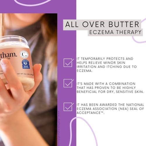 Chatham Natural Skin Care Eczema Relief Cream 3oz for Dry Skin