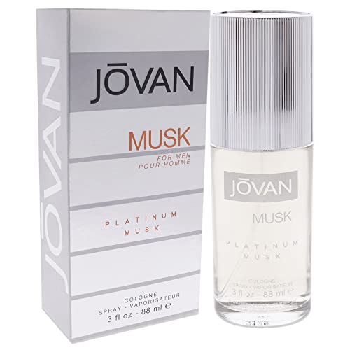 Jovan Platinum Musk Men EDC Spray 3 oz