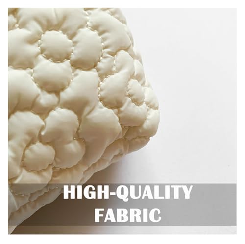 Puffy Quilted Makeup Bag for Women - Stylish Travel Organizer