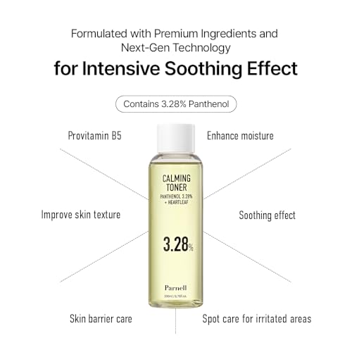 Parnell Heartleaf Calming Toner with Panthenol & Hyaluronic Acid - 200ml