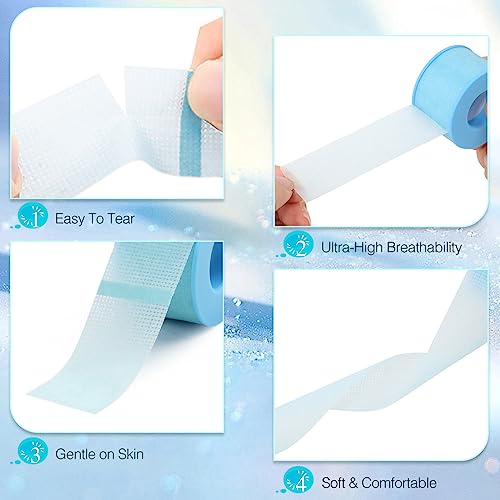 LZM 1" x 4yd Silicone Eyelash Extension Tape for Sensitive Skin
