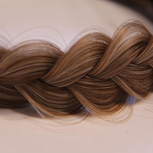 PAVEVONI Braided Headband for Women - Wide Chunky Hair Hoop, Mixed Colors