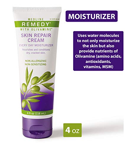 Medline Remedy Skin Repair Cream, Scented 4 oz (Pack of 3)