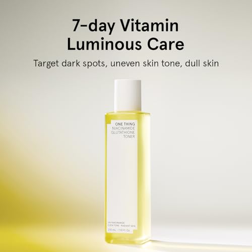 ONE THING Niacinamide & Glutathione Toner - Hydrating K-Beauty 7.10 Fl Oz