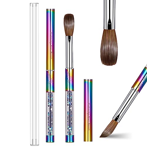 Shine Chance Size 14 Kolinsky Acrylic Nail Brush for Professional Manicure
