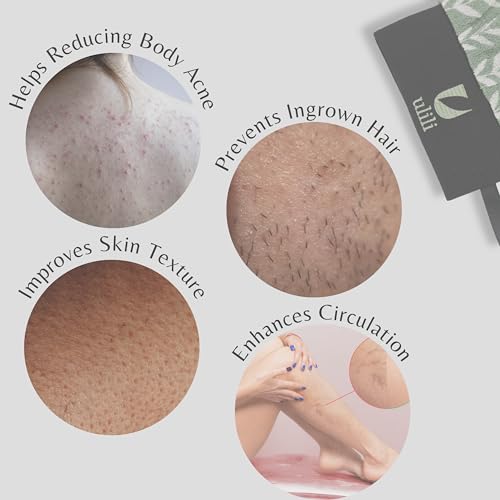 Ulili Kessa Exfoliating Glove for Body & Face - Deep Moroccan Hammam Scrub Mitt