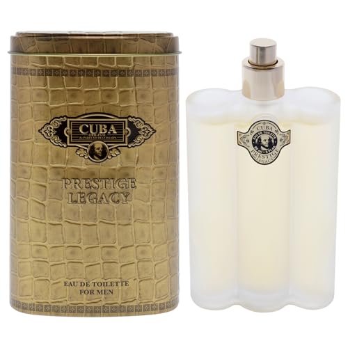 Cuba Prestige Legacy Eau De Toilette Spray for Men, 3 Ounce