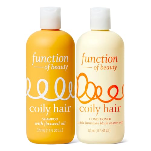 Function of Beauty Coily Hair Shampoo and Conditioner Set - 11 oz Duo