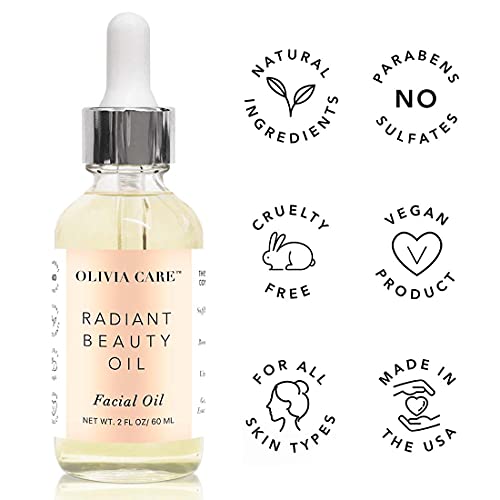 Radiant Facial Oil with Argan & Geranium - Anti-Aging Hydration