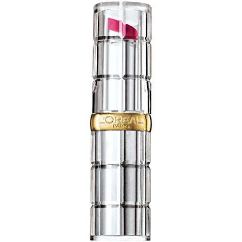 L'Oreal Paris Colour Riche Shine Lipstick Glassy Garnet 0.1 oz – Hydrating, Glossy Finish