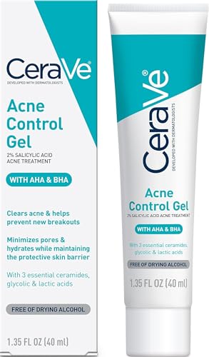 CeraVe Acne Control Gel with Salicylic & Glycolic Acid - 1.35oz