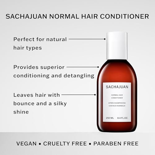 SACHAJUAN Normal Hair Conditioner 3.4 Fl Oz | Vegan Hydrating & Detangling