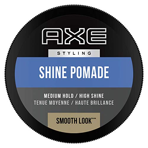 AXE Smooth Look Pomade 2.6oz - Medium Hold High Shine Hair Styling for Men