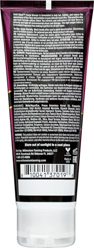 Solid Black Facial Bronzer - Anti-Aging Tanning Lotion 4 oz