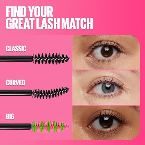 Maybelline Great Lash Clear Mascara 0.44 Fl Oz Pack of 2 - Conditioning for Lashes & Brows