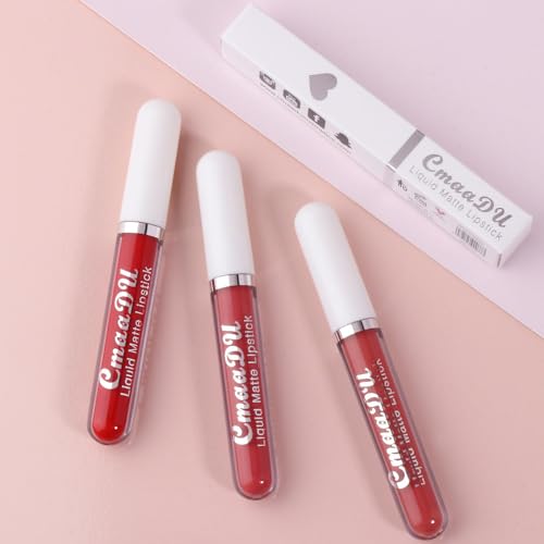 evpct 18 Colors Matte Liquid Lipstick Set - Long Lasting & Waterproof