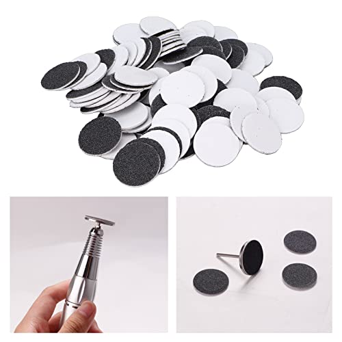 100pcs Self-Adhesive Sandpaper Discs for Electric Callus Remover