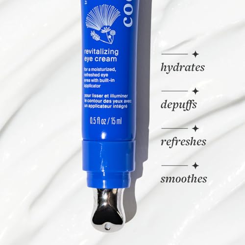 Cocokind Revitalizing Eye Cream with Cooling Metal Applicator, 0.5 fl oz