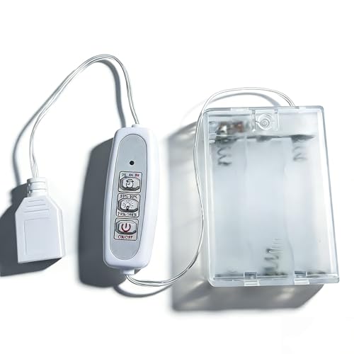 Portable USB Battery Box for Neon Signs with Timer & Dimming