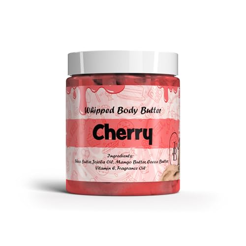 Jersey Botanical Cherry Whipped Body Butter – Intense Shea & Mango Moisturizer
