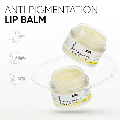 Masofta Kojic Acid & Shea Butter Lip Balm with SPF 30 - 15g