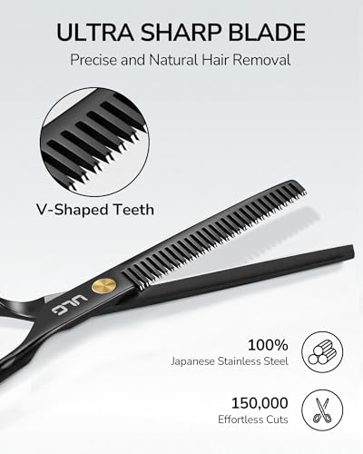ULG 6.5” Hair Thinning Shears - Ultra Sharp Japanese Stainless Steel