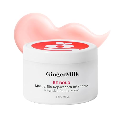 Ginger Milk Intensive Repair Hair Mask 8 oz for Dry & Damaged Hair – Natural Care