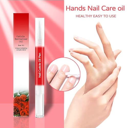 AIJIMEI Cuticle Oil Pen Set - 8 Fruit Flavors for Nail Care