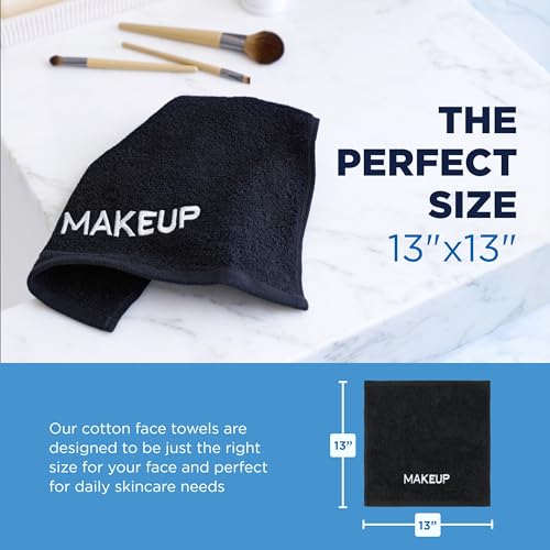 Ben Kaufman Cotton Makeup Remover Towel - 6 Pack, 13" x 13"