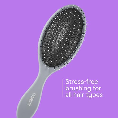 Conair Detangling Hair Brush Set - 3-Pack for Wet & Dry Hair