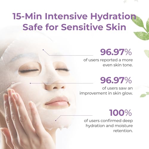 CHANDO Himalaya Gentiana Revitalizing Hydrating Sheet Mask 26ml x 5