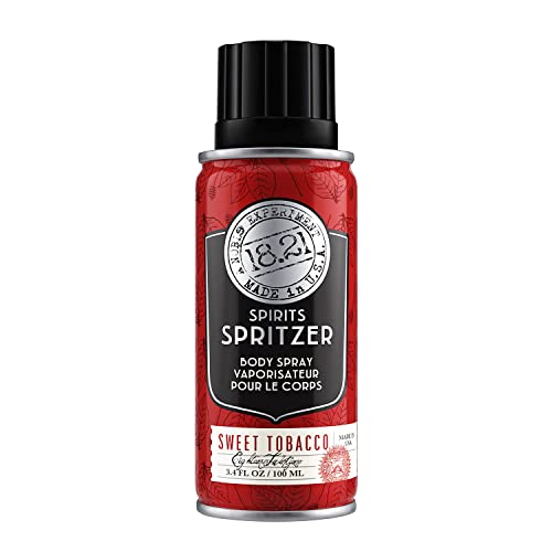 18.21 Man Made Spirits Spritzer, Long-Lasting Masculine Body Spray, 3.4 oz