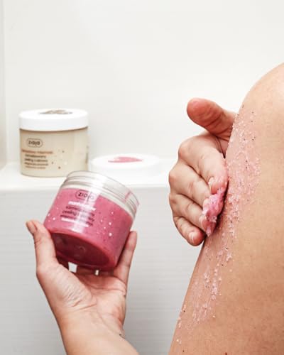 Ziaja Marshmallow Strawberry Fluff Sugar Body Scrub - 10.55 fl oz