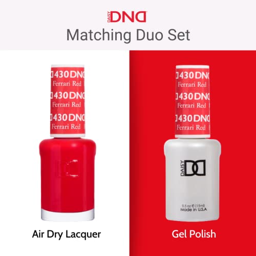 Terra Cotta DND Gel Nail Polish Duo - Orange, 0.5 Fl Oz Each