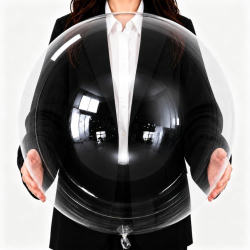 24 Inch Clear Bobo Balloons - 20 Pack for Party Decorations