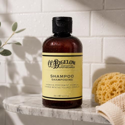 C.O. Bigelow Lavender Peppermint Sulfate-Free Shampoo 10.14 Fl Oz - Deep Cleansing Hair Wash