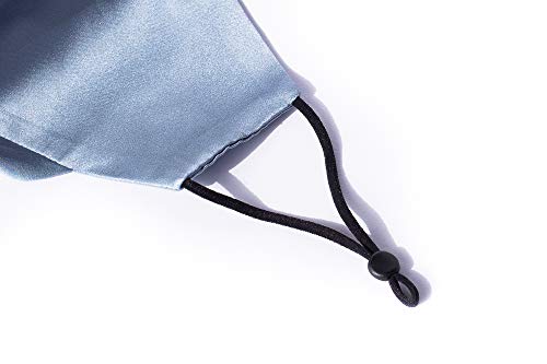 100% Mulberry Silk Face Masks - Reusable Adjustable Unisex