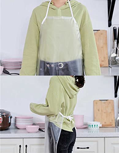 Heavy Duty Waterproof PVC Apron for Kitchen Cooking & Dishwashing