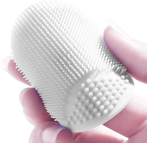 Silicone Face Scrubber Exfoliator - 8 Pack Facial Cleansing Brushes