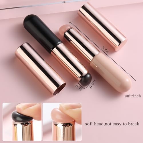 Ombre Nail Art Silicone Brush Set - 2 Reusable Gradient Tools