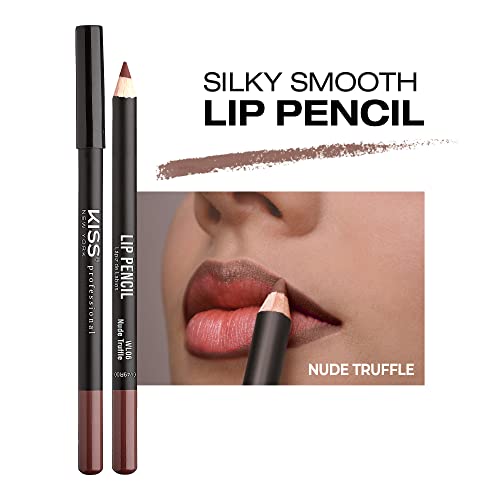 Kiss New York Slim Long-Wear Lip Liner Pencil - Matte Finish