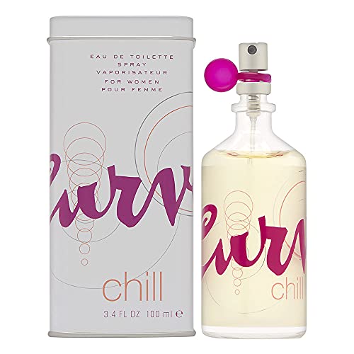 Curve Chill Eau de Toilette Spray for Women 3.4 oz - Floral Fresh Lemon