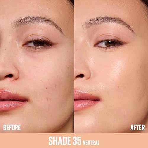 Maybelline Lifter Serum Concealer 35 Neutral Full Coverage Hydrating Brightening under Eyes