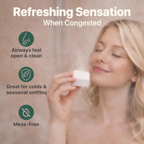 Eucalyptus Mint Shower Steamers - Aromatherapy, 7 Count, Made in USA