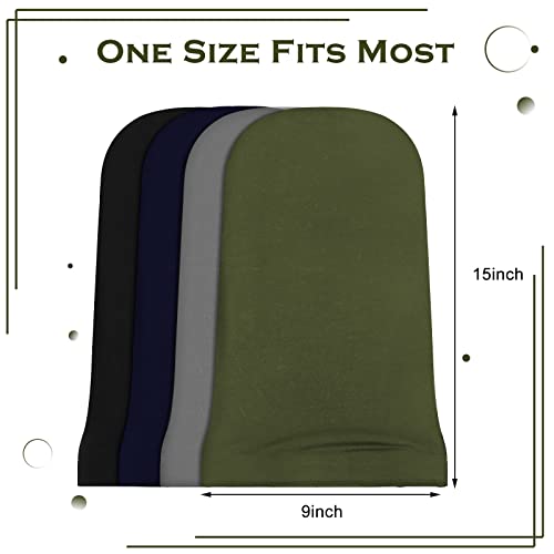 Tatuo Unisex Dreadlock Sleep Cap - Long Hair Bonnet & Head Wrap, 4 Pack