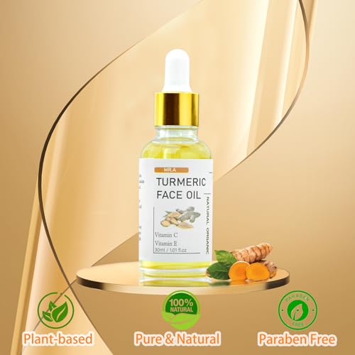 MR.A Turmeric Face Oil with Vitamin C - 1 FL OZ Moisturizer