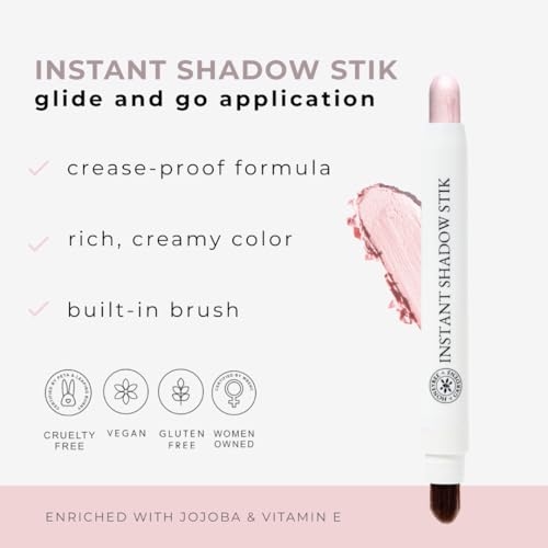 Honeybee Gardens Instant Shadow Stik - Twinkle Pink Shimmer Cream Eyeshadow