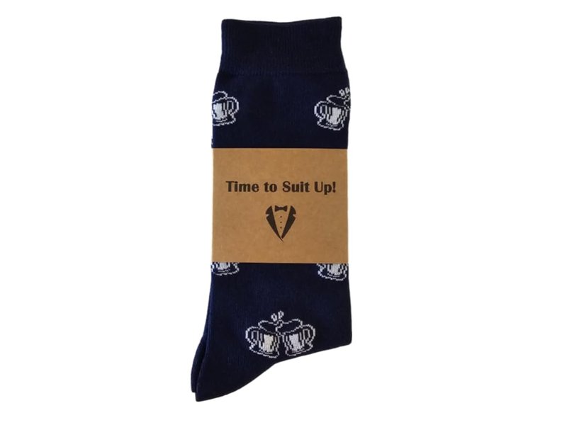 Eco Treasures Market Groomsmen Socks Set of 6, Groomsmen Usher Gift, Groomsman Proposal Box, Best Man Gift, Funny Sock, Groomsman Proposal Box, Premium Bamboo Sock, Novelty Socks